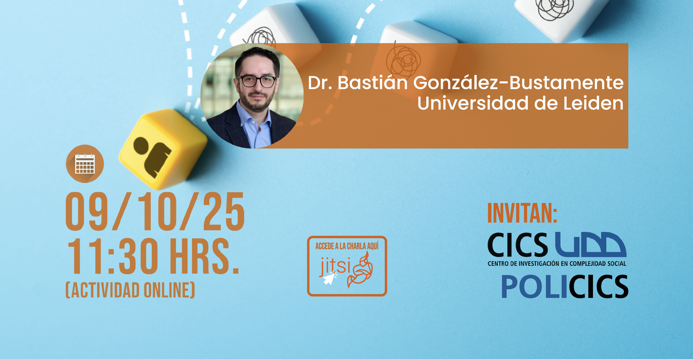 Sesión FullCICS: Unpacking the Unpredictable con Bastián González Bustamante